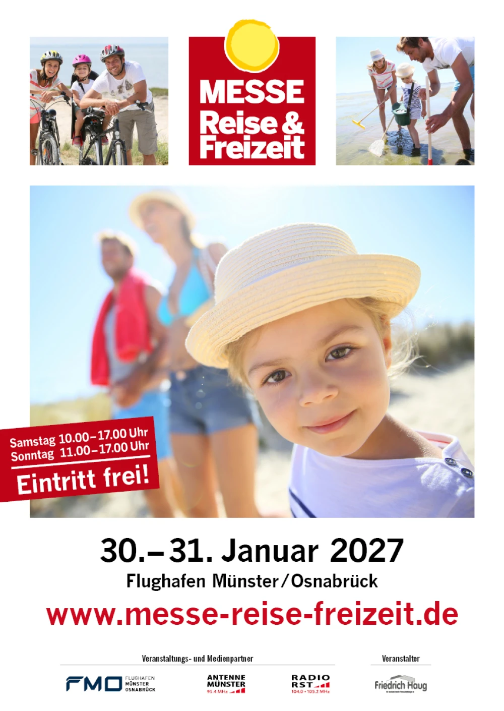 Messeplakat Messe Reise & Freizeit