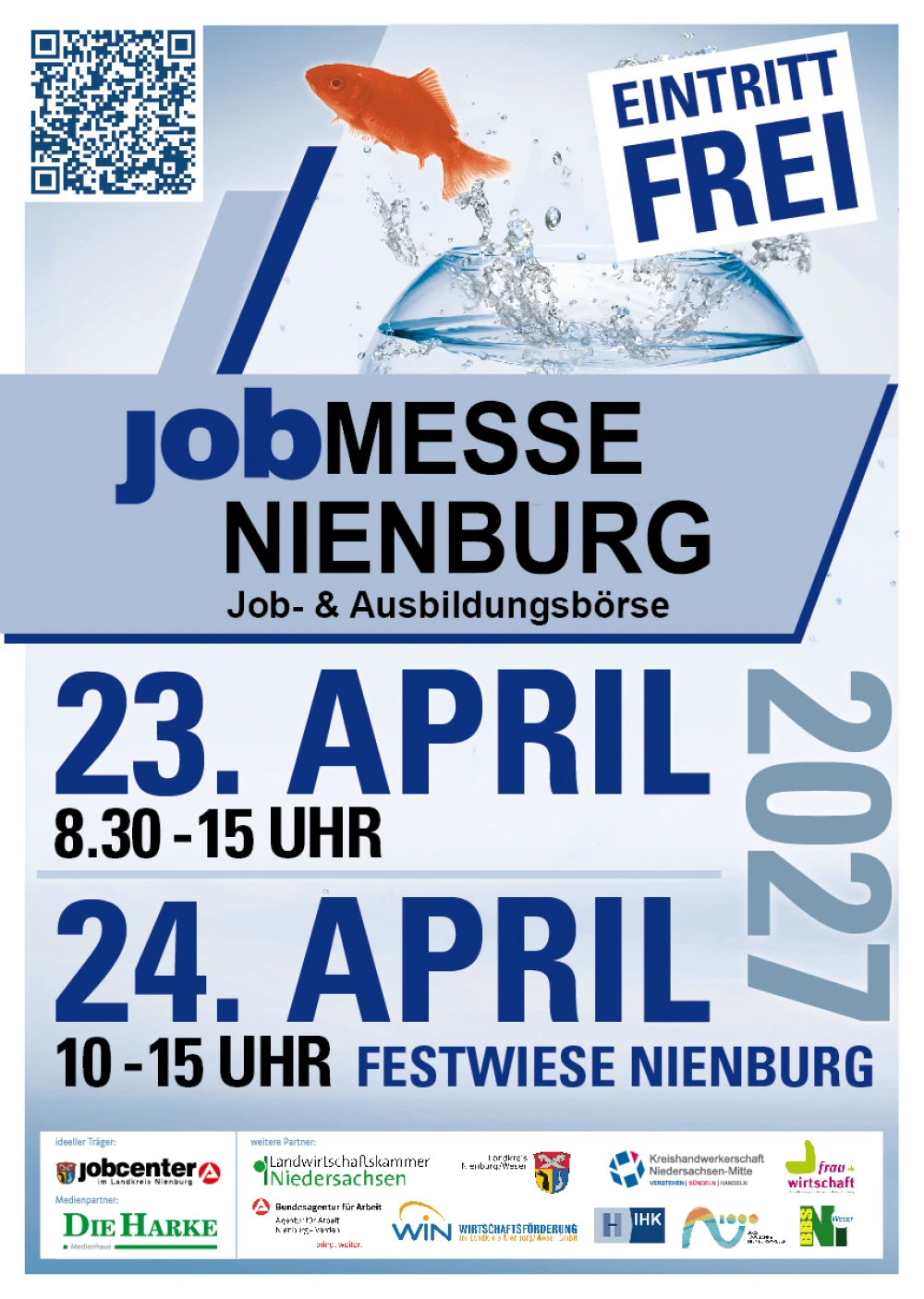 Messeplakat Jobmesse Nienburg 2027